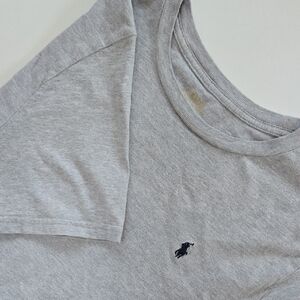 Polo Ralph Lauren Shirt Mens XL Gray Classic Pony Logo Short Sleeve